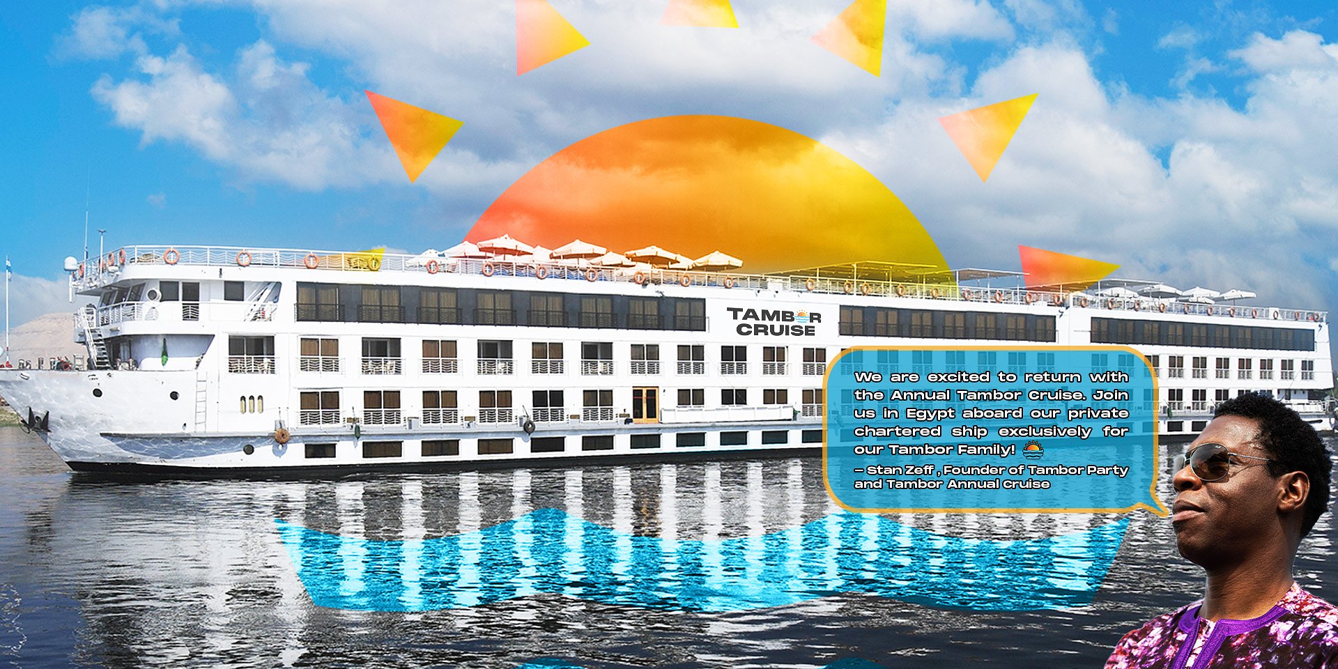 Tambor Cruise Egypt October 2229, 2023 Luxor, The Nile, Aswan